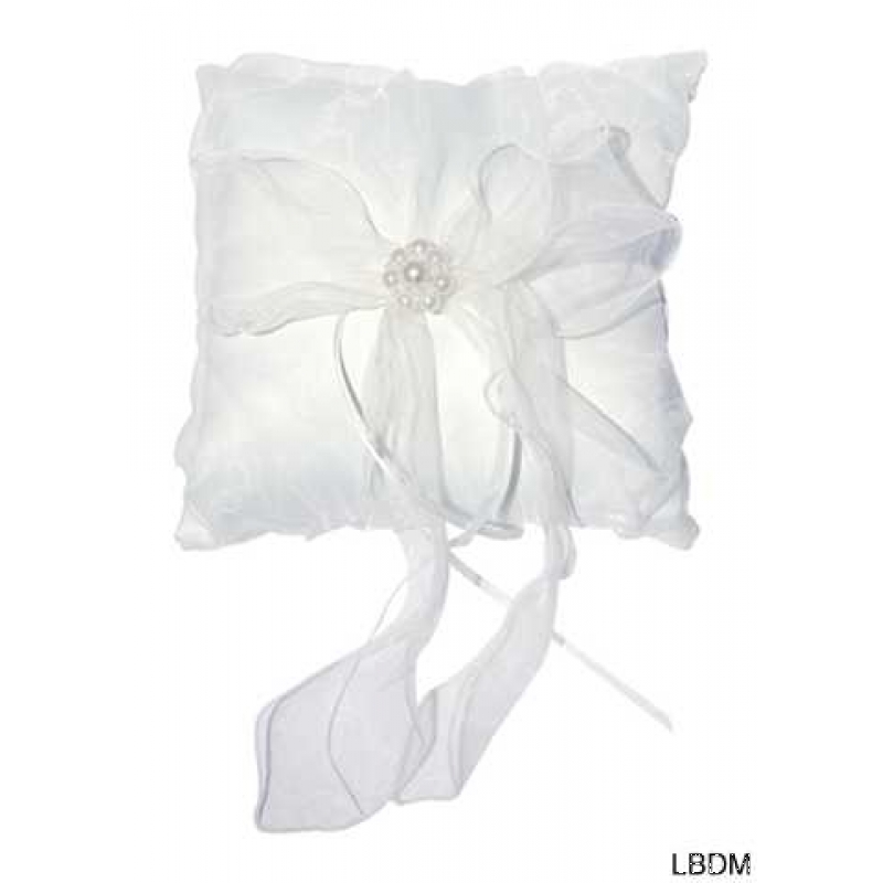 Coussin carre porte alliances