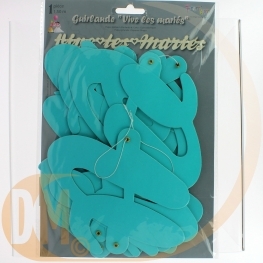 Guirlande vive les mari�s