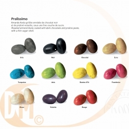 Drag�e Pralissimo brillantes en bo�te de 500g