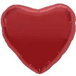 Ballon mylar coeur