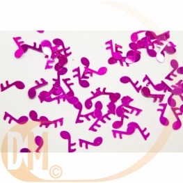 Sachet cavalier confettis de table note de musique