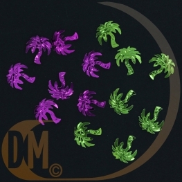 Sachet cavalier confettis de table forme ronde