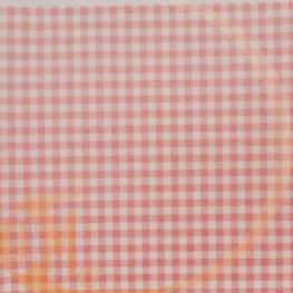 Chemin de table elegance vichy rouge