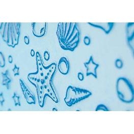 Chemin de table Organza coquillage