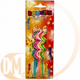 Bougies spirale