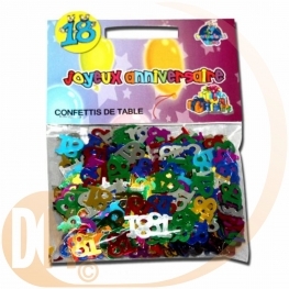 confettis de table ans