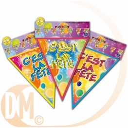 Guirlande fanion c\\\'est la f�te