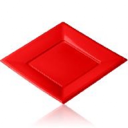 Assiette carr� 23x23cm (12)