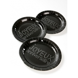 Assiette anniversaire