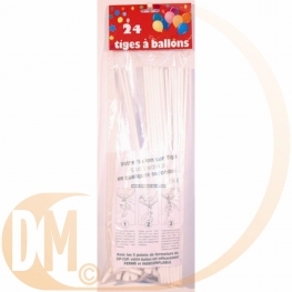 Poche de 24 tiges pour ballon avec cavalier