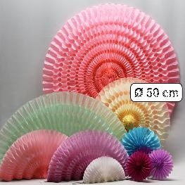 Eventail en papier alv�ol�