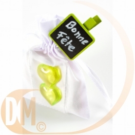 Carr� ardoise sur pince