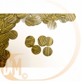 Confettis de table th�me z�bre et bois