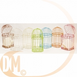 Cage m�tallique pour carte de voeux