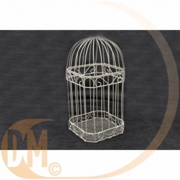 Cage m�tallique pour carte de voeux