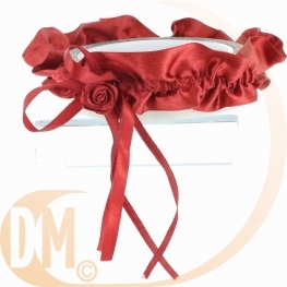 Jarreti�re mini rose