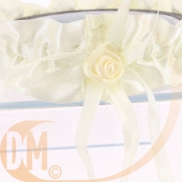 Jarreti�re mini rose