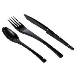 Couverts plastique couleur 30 pi�ces