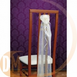 Bouquet organza rose 90 cm par 2