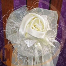 Bouquet organza rose 90 cm par 2