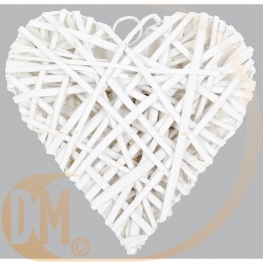 Coeur plein osier tress� 