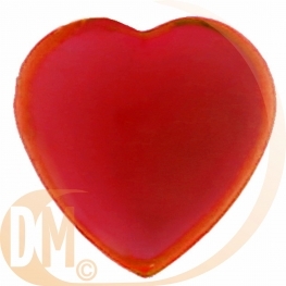 Strass coeur autocollant