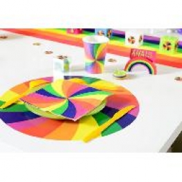Set de table Arc-en-ciel