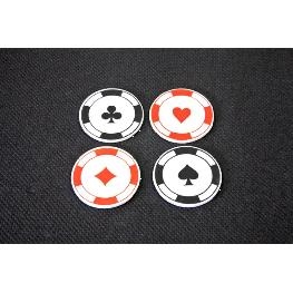 Confetti de table jeton de casino