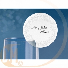 Marque place pour verre par 10 