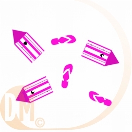 Confetti de table La plage par 16