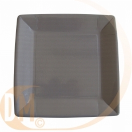 Assiette carton carr�e par 10
