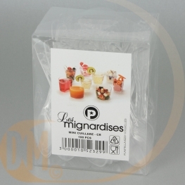 Mini Cuill�re ou fourchette cristal par 100