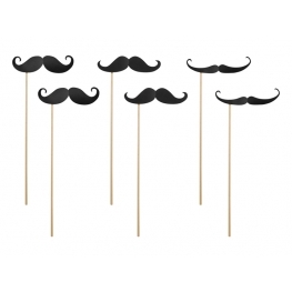 Sachet Sticks Moustaches Photo Booth