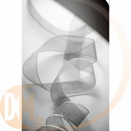 Ruban organdi m�tallis�