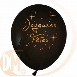 Ballon Joyeuses F�tes par 8 