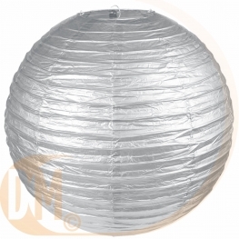 Lampion en papier effet m�tallis�