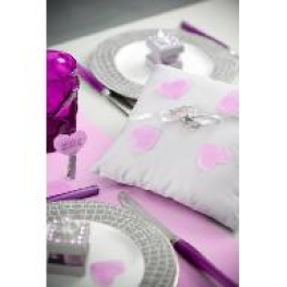Coussin avec noeud ruban