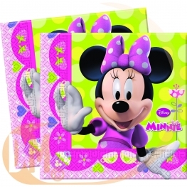 Serviette anniversaire Minnie