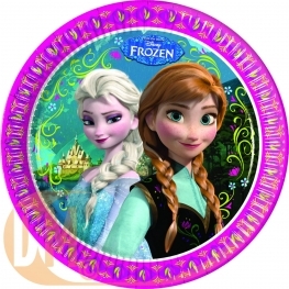 Assiette Reine des Neiges FROZEN