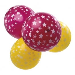 Balllon anniversaire etoile