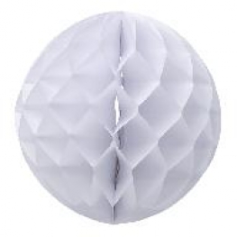 Boule papier Alv�ol� 30 cm 