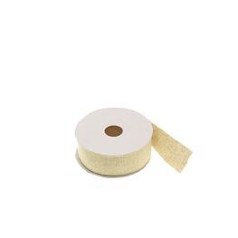 Ruban lin Naturelle en deux largeur