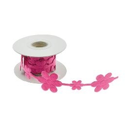Ruban Feutrine Fleurs