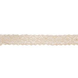 Ruban dentelle coton