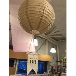 Fanion tissu � suspendre made with Love