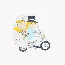 Marque place couple Moto
