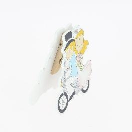 Marque place couple Moto
