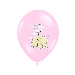 ballon bapt�me rose 