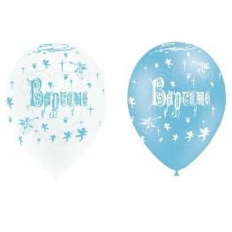 Ballon impression Bapt�me tout autour x 8