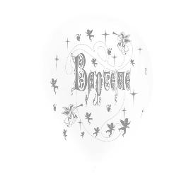 Ballon couleur impression Bapt�me 1 face x 10